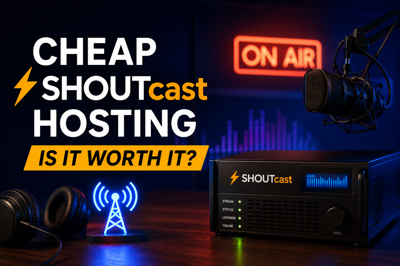Cheap SHOUTcast Hosting